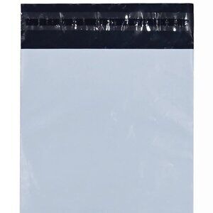 New lot 100 white poly shipping envelopes self sealing 14.5 X 19" SHIPPING BAGS